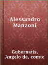 Imagen de portada para Alessandro Manzoni